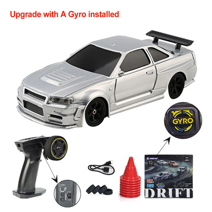 Gyro 4WD RC Drift Racing Car High-Speed Radio Control Toy