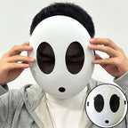 Game Bros Shy Guy Mask Cosplay Funny Unisex Adlut Plastick Masks Halloween Carnival Party Costume Props Masquerade Cartoon Chara