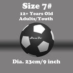 Silent Football Size 7# 5# 3# for Adults & Children Mute Bouncing Indoor No Noise Airless Soccer Ball Foam Ball Fun Sports Games
