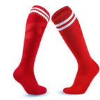 Loogdeel Soccer Socks Stretchy Compression Knee High Tube Socks Men Women Teens Kid Breathable Football Athletic Sports Socks