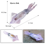 Oenux Marine Molluscs Model Simulation Squid Octopus Growth Cycle Action Figure Sealife Animals Education Collection Kids Toy