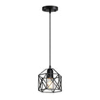 Vintage Pendant Lamp Iron Frame Ceiling Lighting Paint Restaurant Teahouse Chandelier Indoor Wrought Metal Modern Pendant Lights