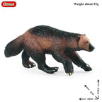 Oenux New Wild Animals Forest Orangutan Pigeon Hedgehog Aardvark Capybara Action Figure Model Figurines PVC Collection Kids Toy