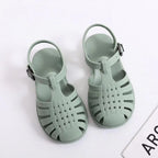 Kids Beach Shoes Soft Non Slip Summer Jelly Sandals