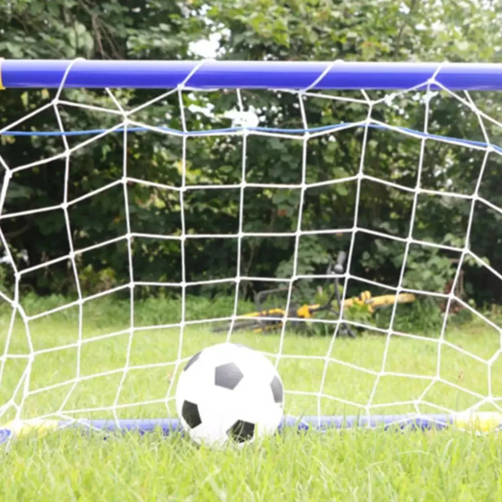 Portable Micro Soccer Goal Set, Complete Outdoor Beach Training Equipment with Net Pump Ball, Lightweight Indoor Kids Sports Toy