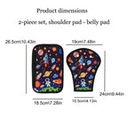 Car Child Safety Belt, Seat Shoulder Guard, Anchor, Safety Belt, Anti Pinch Neck Limiter, Stomach Protection