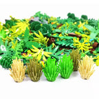 City Plant Building Blocks Accessories for DIY Brick Creations