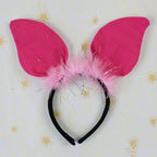 Cute Cartoon Animal Headgear Cosplay Anime Frog Monkey Tiger Masquerade Halloween Party Props Kawaii Cat Headband Birthday Gifts