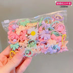 Children's Rubber Band Does Not Hurt The Hair Elastic Girl Head Rope Small Tie Hair Chirp Scrunchies Headdress Baby Accessories