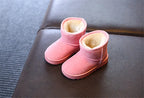Fashion Children Casual Shoes Girls Boys Cotton Snow Boots Warm Kids Boots Boy Winter Cotton Shoes Sneakers ботинки мартин