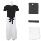 Jujutsu JJK Manga Anime Fushiguro Toji Satoru Gojo Cosplay Costume Wig T-shirt Pants Rose Net Halloween Christmas