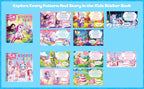 1/2PCS CutteeyFyry Sticker Book By Number Unicorn Stickers Paint Book For Kids Paint by Number Sticker Book Keep Kids Busy