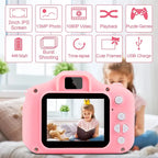 Super Cute Children Camera 1080P HD Toddler Digital Video Camera 2.0-inch Kids Camera with Silicone Cases Toys for  Christmas
