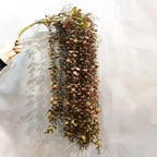 104cm Fake Eucalyptus Rattan Artificial Plants Vine Plastic Tree Branch Wall Hanging Leafs for Home Garden Outdoor Wedding Decor