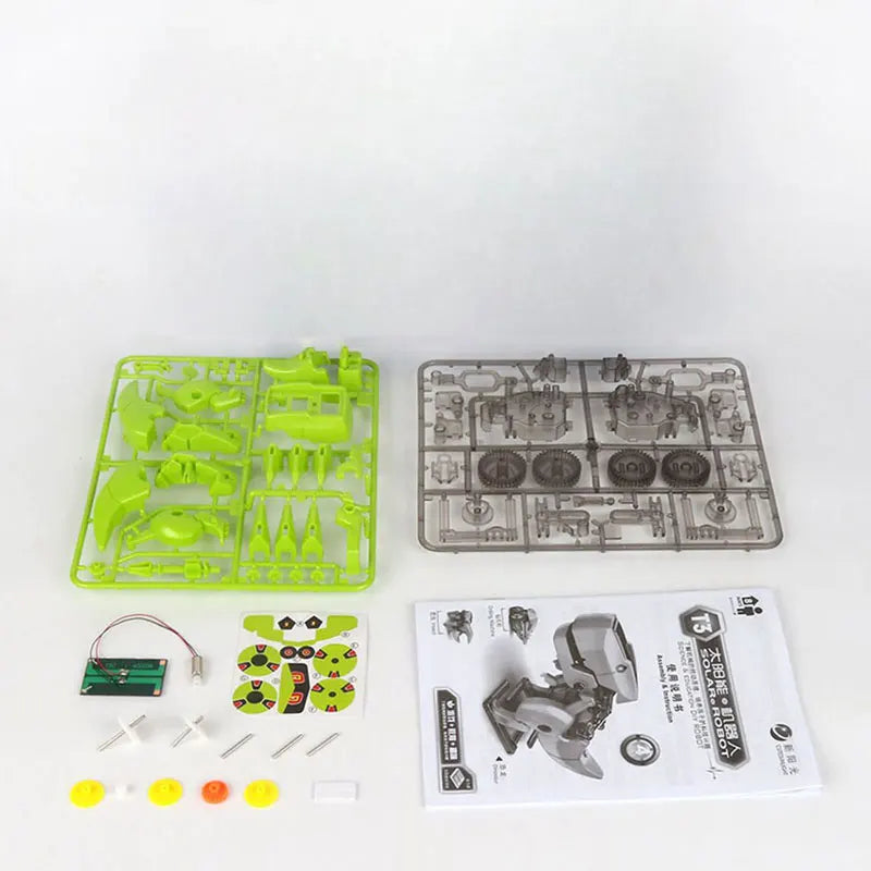 Solar Powered Dinosaur STEM Robot Kit for Kids