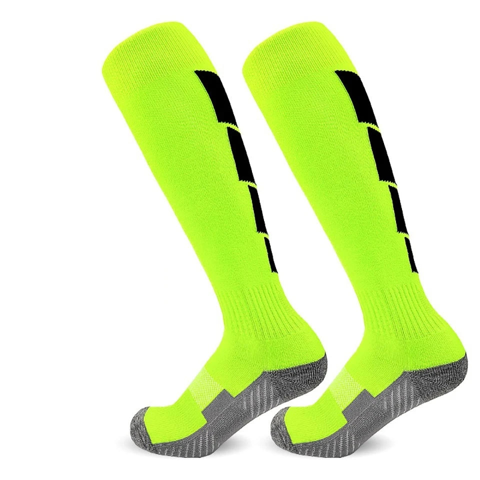 Loogdeel 26-45 Football Sports Socks Cotton Soft Breathable Soccer Baseball Adults Legging Long Stockings Children Boys Girls