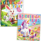 1/2PCS CutteeyFyry Sticker Book By Number Unicorn Stickers Paint Book For Kids Paint by Number Sticker Book Keep Kids Busy