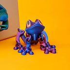 3D Printing Simulation Tree Frog Joint Movable Frog Ornaments Kitchen Home Decoration Office Animal Desk Toy Refrigerator Magnet