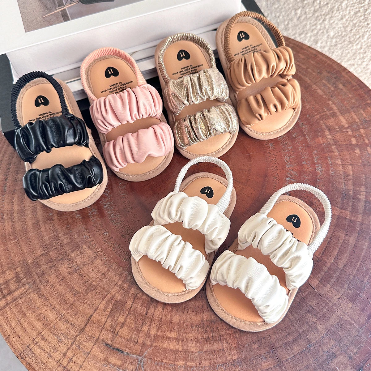 Baby Soft Sole Sandals First Walker Summer Shoes for Infants