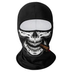 Cycling Mask Skull Quick-drying Sunscreen Balaclava Men's Motorcycle Elastic Helmet Lined Ghost Full Face Windproof Headgear