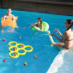 Fun Splash Christmas Party Sports Floating shower Game Toy - Durable EVA Material, Random Color Ball, Perfect for Christmas Fun