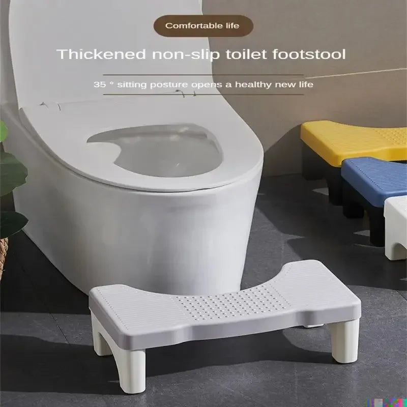 New Bathroom Squatty Potty Toilet Stool for Children Pregnant Woman Seat Elderly Toilet Foot Stand Stool Bathroom Accessories