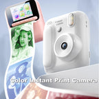 Kids Instant Camera Color Printing Camera 32GB 1080P Thermal Print Toys Camera Print Photo Video Games Music Children Gift