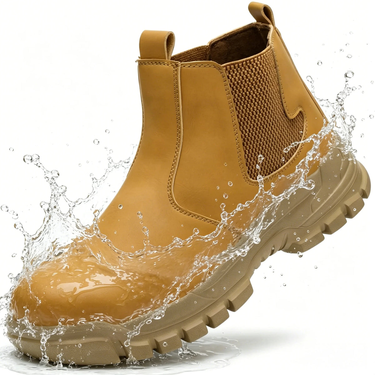 Indestructible Steel Toe Work Shoes for Men Women Rotating Button Safety Shoes Lightweight Construction Work Safety Shoes