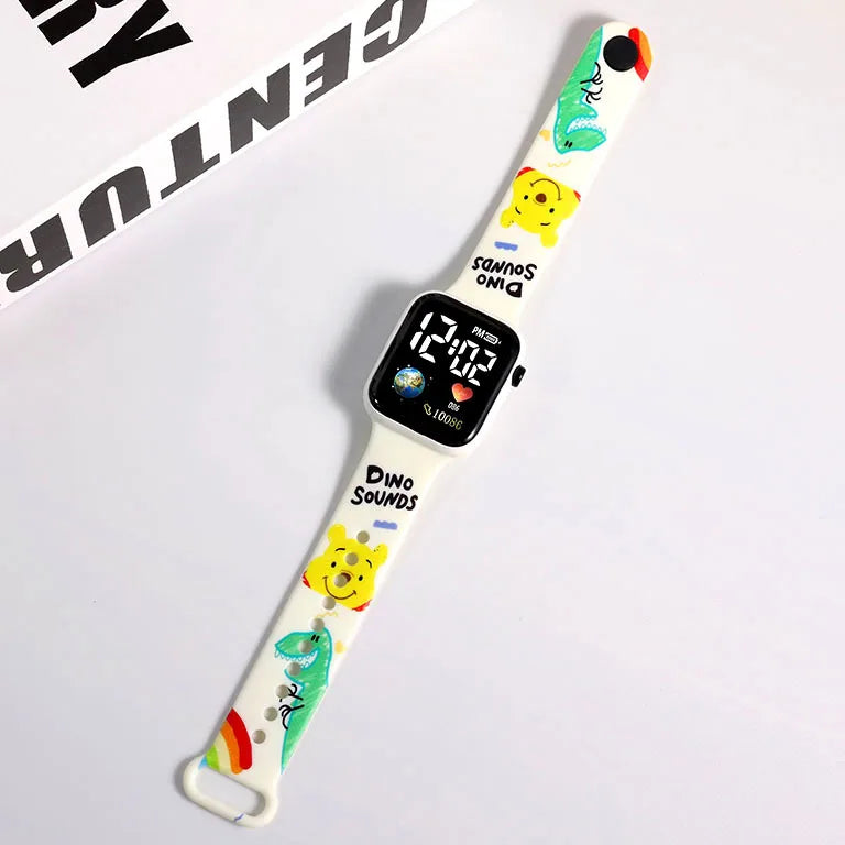 Cute Cartoon Digital Watch for Girls & Kids – Children’s Wristwatch