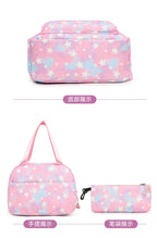 3Pcs/Set KPop Demon Hunter School Bags Girls Teens Rumi Mira Zoey Youth School Backpack Travel School Students Laptop Backpack