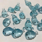 10/20 Pcs Glow in The Dark Mini Seal Figurines, Resin Sea Animals Miniatures, 4 Styles for DIY Craft Home Decoration Supplies