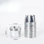 50 pcs Small Mini Pack Muffins Cup Paper Cupcake Wrappers Baking Cups Cases Muffin Boxes DIY Cake Tools Kitchen Baking Supplies