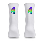 WEST BIKING Professional Cycling Breathable Socks Bicycle Racing Compression Socks Men Soccer Basketball Sports Reflective Socks