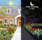 New LED Waterproof Solar Azalea Flowers Lights Outdoor Landscape Light for Lawn Patio Garden Path Decorative Lighting Lamp