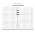 A5 A6 A7 Laser Notebook Planner Organizer Binder Books Journal Sketchbook Accessories Diary Office Supplies Notebook