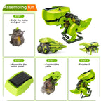 Solar Powered Dinosaur STEM Robot Kit for Kids