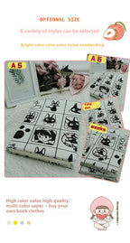 A5/A6/Weeks/Square Handmade Book Jacket, Fabric Lace Lace, Diary Protective Book Cover