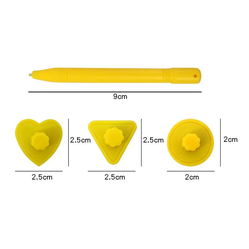 Kids Magnetic Drawing Board Educational Doodle Toy for Creative Learning