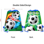 1pc Non Woven Drawstring Bag Birthday Party Gift Bag for Boys Girls Shoulder Storage Bag Multiple Themed Parties to Choose from