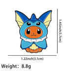 Cute Elf Enamel Pins Kawaii Cartoon Character Brooch Clothing Backpack Lapel Badges Fashion Jewelry Accessories For Friends Gift