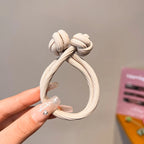 Simplicity Stretch Rubber Hair Ties for Women High elasticity Fashion Girl Head Rope Scrunchie Hair Accessories