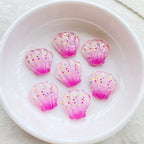 20Pcs Cute Resin Cartoon Shell, Starfish, small fish, seahorse, for Scrapbooking, Wedding Decor & DIY Jewelry Making Accessories