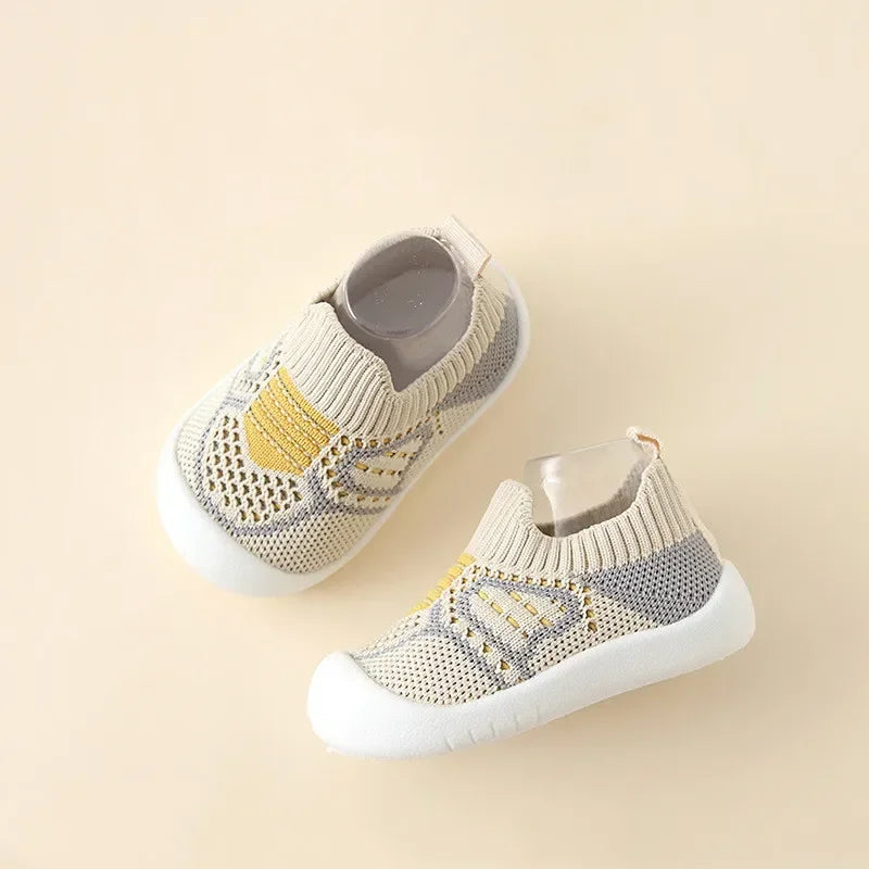 Baby Anti Slip Mesh Shoes Soft Sole Crib Walking Socks