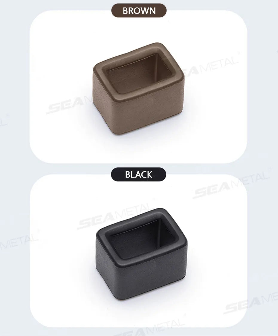 SEAMETAL Car Seatbelt Guard Seat Belt Holder EVA Buckle Protective Cover Upright Device Card Slot Bracket Car Accessories