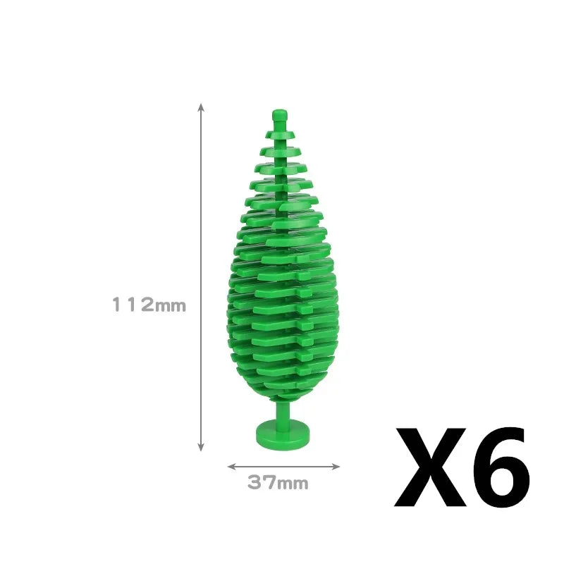 City Plant Building Blocks Accessories for DIY Brick Creations