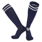 Towel Bottom Soccer Socks Breathable Knee High Training Long Stocking Adults Youths Kids Practical Competition Football Socks