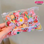 Children's Rubber Band Does Not Hurt The Hair Elastic Girl Head Rope Small Tie Hair Chirp Scrunchies Headdress Baby Accessories
