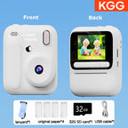 Kids Instant Camera Color Printing Camera 32GB 1080P Thermal Print Toys Camera Print Photo Video Games Music Children Gift