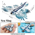 Oenux Sea Life Animals Coral Octopus Nautiloidea Crab Starfish Ocean Model Action Figures Educational Collection Toy Kid Gift