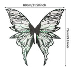 Magical Adults Fairy Wings Girls Sparkling Angel Wings  Costume Wings for Halloween Costume Dress up Party Favor Christmas Gift
